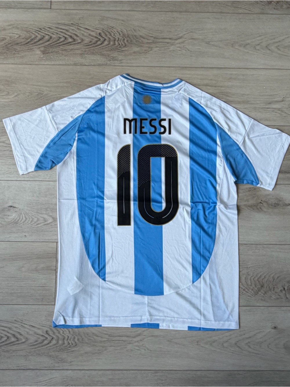 adidas Messi Jersey Blue & White Argentina Soccer Jersey #10 - Picture 2 of 14